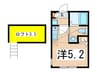ベネデッタ横浜 1Rの間取り