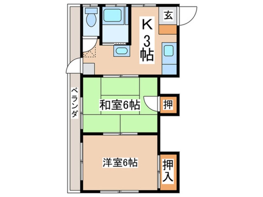 間取図 寿町よしみ荘