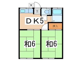 間取図 メゾン由比ガ浜