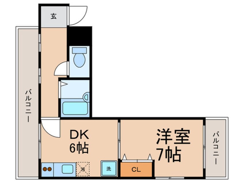 間取図 タイム尾山台