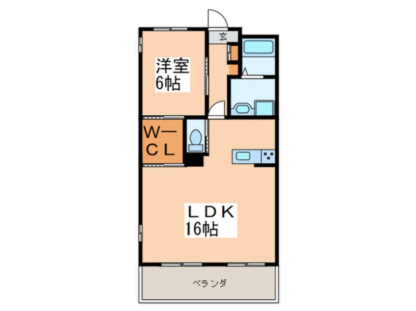 間取図 ドウェル宮前平