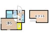 グランメゾン六浦南Ｂ 1Rの間取り