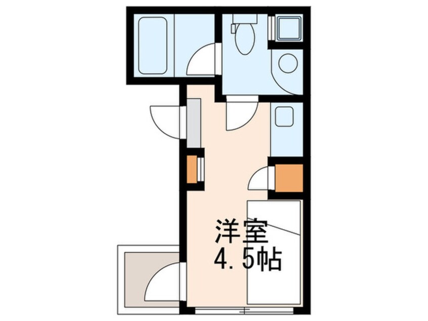 間取図 Arrowsal SHINKAWA（501）