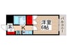 リ－ブル北小金 1Kの間取り