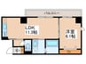 Je　Glycine寿町 1LDKの間取り