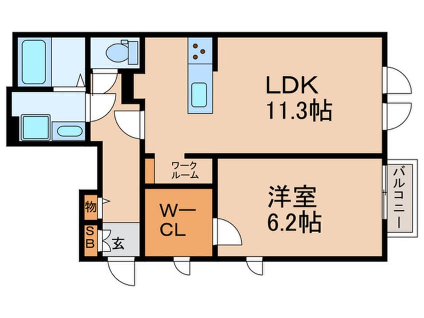 間取図 さくら