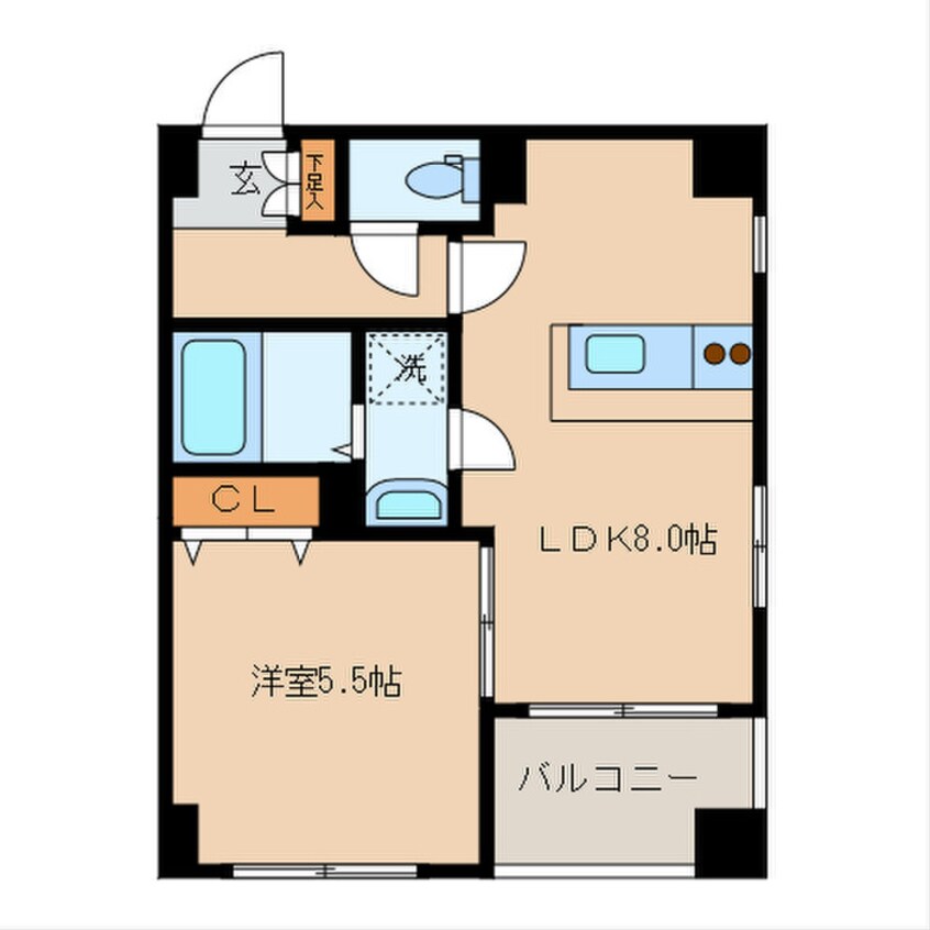 間取図 マルメゾン浅草橋