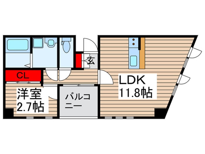 間取り図 MK小金ビル