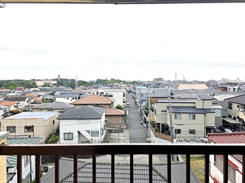 室内からの展望 北松戸ロ－ヤルコ－ポ(504)