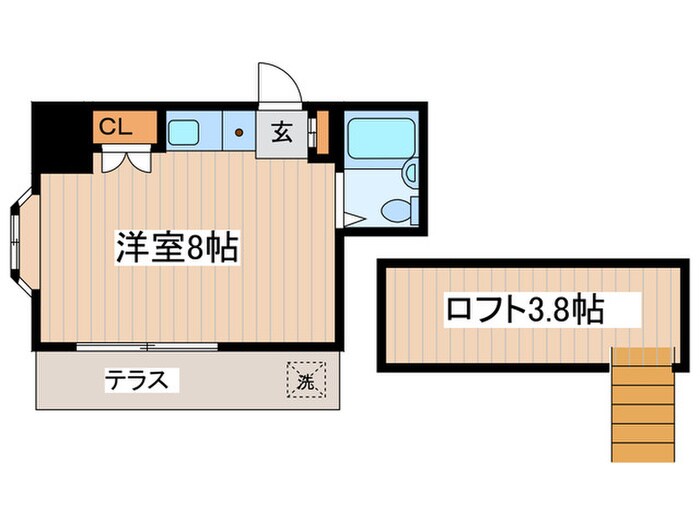 間取り図 エステート鷹の台