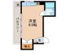 植竹ハイツ 1Rの間取り