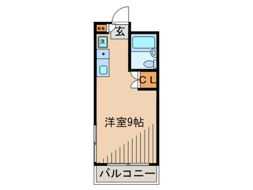 間取図 ア－ビス新川崎