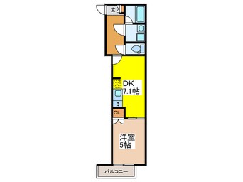 間取図 QUALITAS東十条