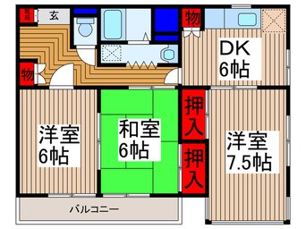 間取図 伊勢屋ビル