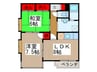 伊勢屋ビル 2LDKの間取り