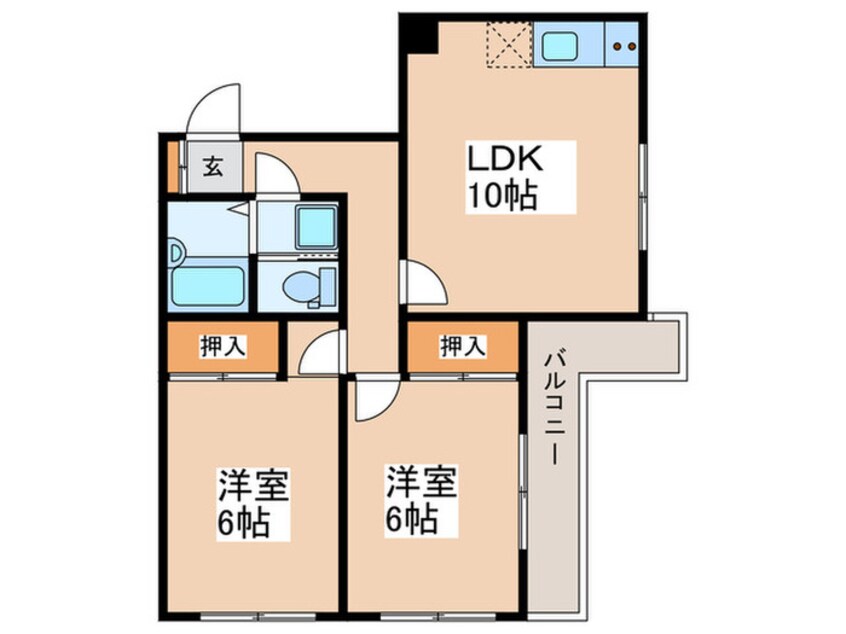 間取図 ボン･ドムール