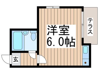 間取図 イーストレガード東船橋第２