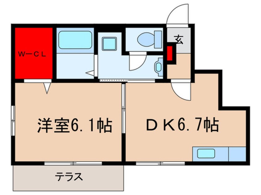 間取図 ジュネス東町A棟