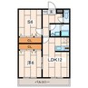 ニューグランデュール 1LDK+Sの間取り
