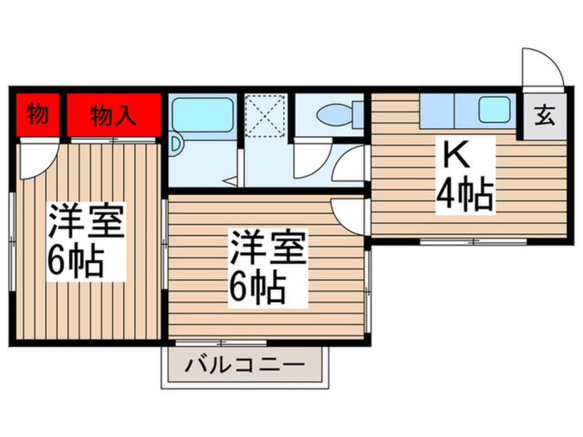 間取図 ドエル・ＹＵＩ