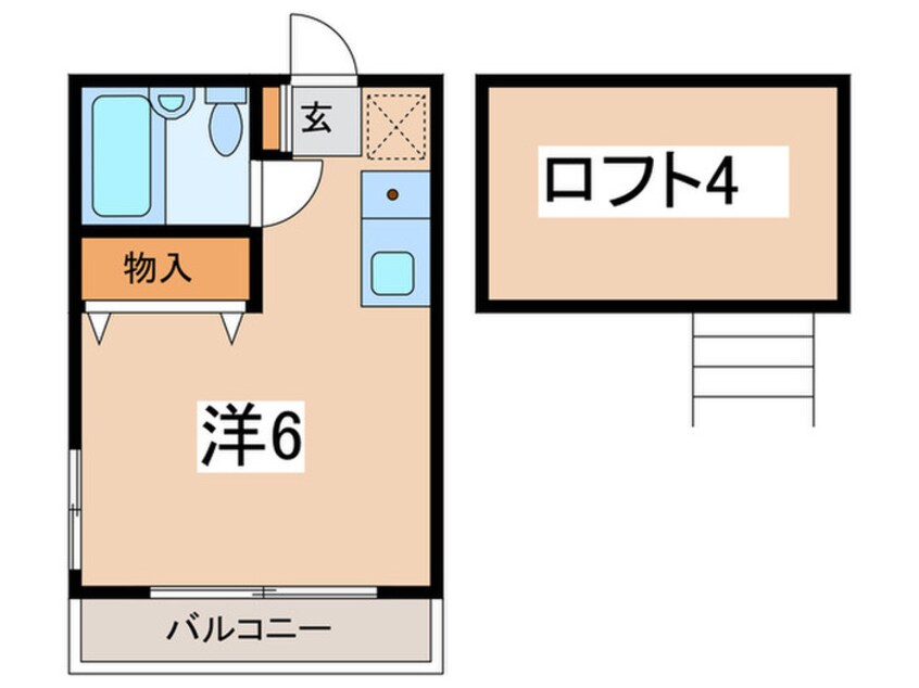 間取図 メゾン・ラ・フルール