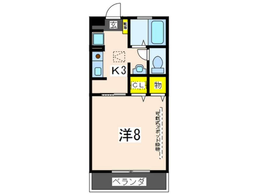 間取図 ＨＧ　ＣＯＵＲＴ２