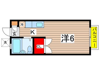 間取図 パ－ル日吉