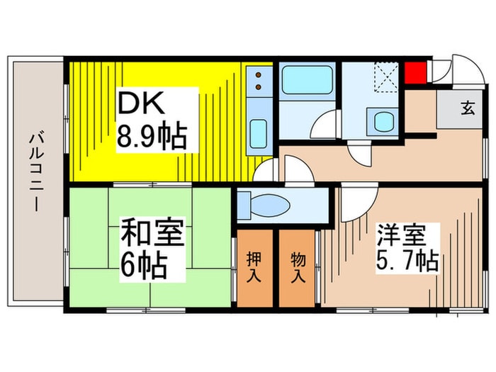 間取り図 アネックスサクラ