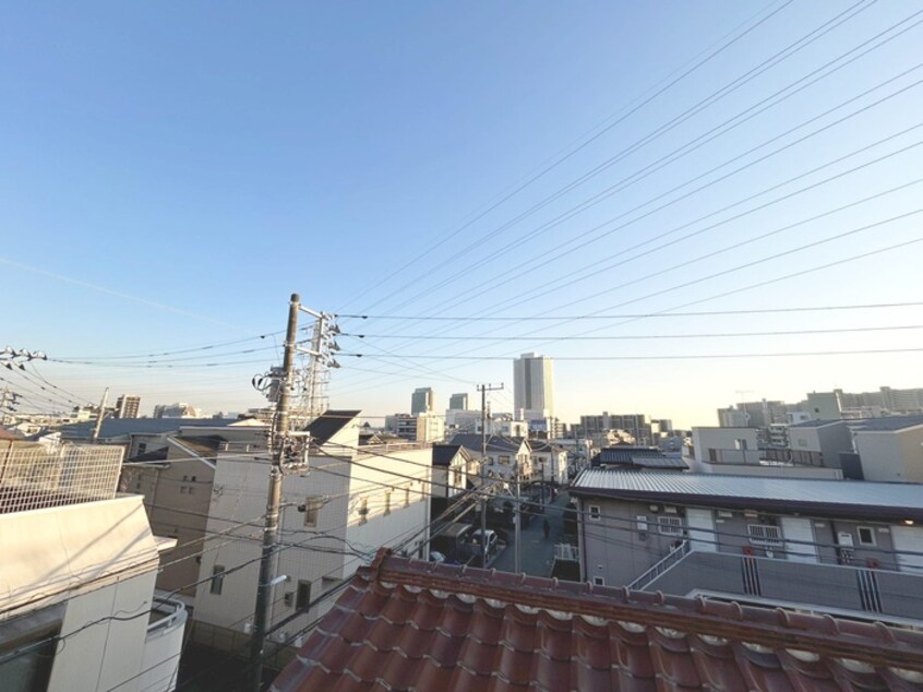 室内からの展望 ラレーブ津田沼
