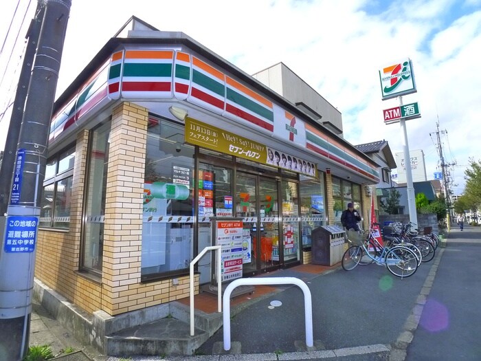 セブンイレブン(コンビニ)まで510m ラレーブ津田沼