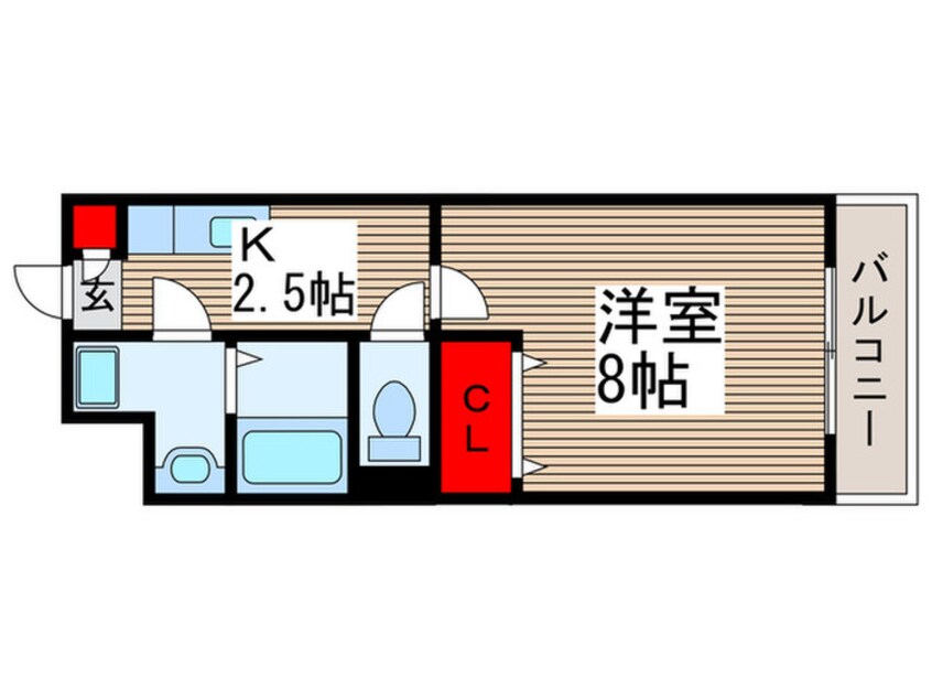 間取図 ロ－ラ