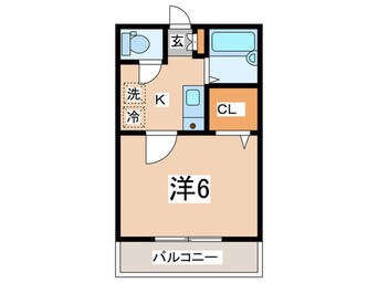間取図 セルシオヒルズＢ棟