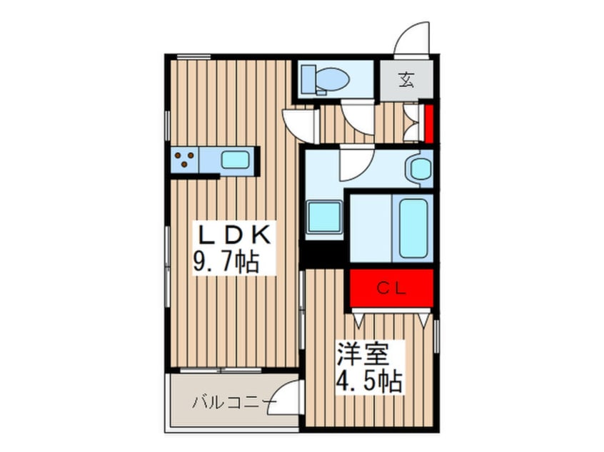 間取図 リブリ・richeⅥ
