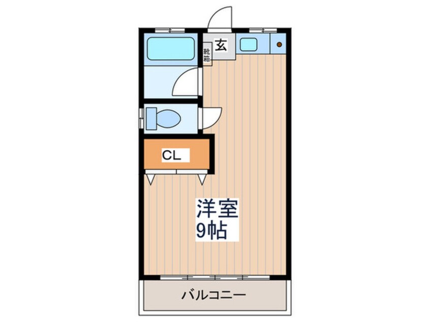 間取図 ヒロコーポ