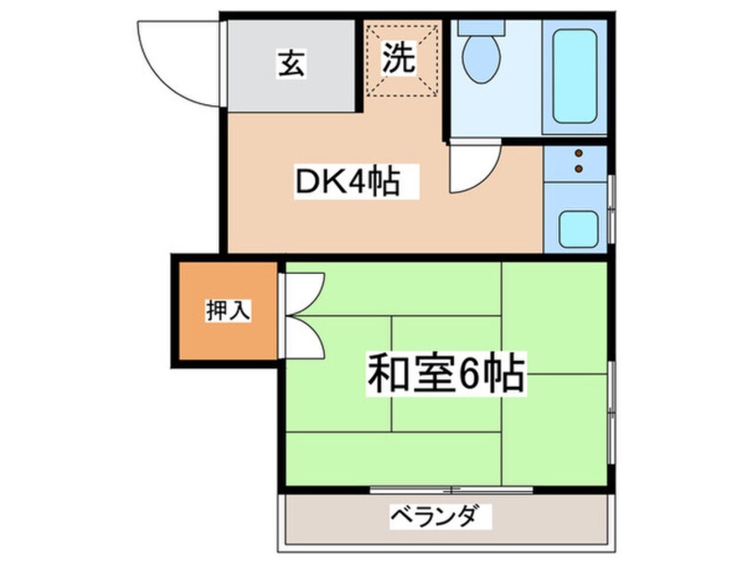 間取図 コーポ和久