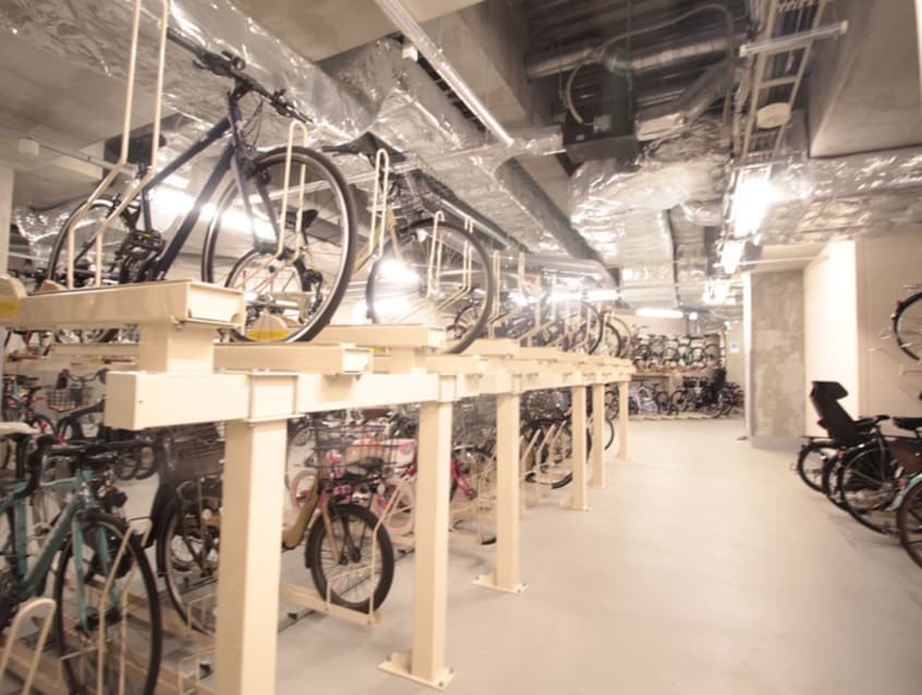 駐輪場 ベイサイドタワー晴海