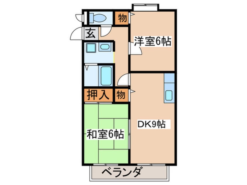 間取図 ソシア神代