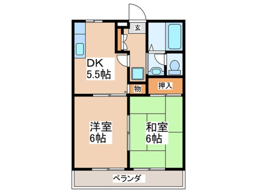 間取図 ソシア神代
