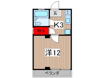 間取図 ヴィーナスビル