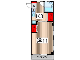 間取図 ヴィーナスビル