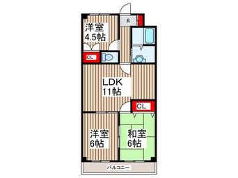 間取図 メゾントミタ