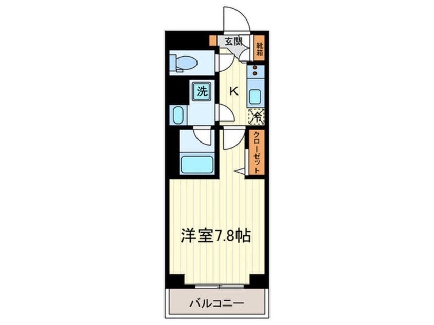 間取図 ARCOBALENO HANEDAⅡ