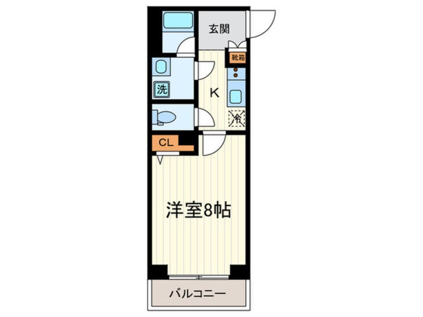 間取図 ARCOBALENO HANEDAⅡ