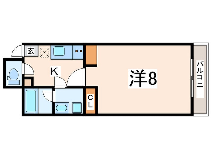 間取り図 ラクーラ中野坂上