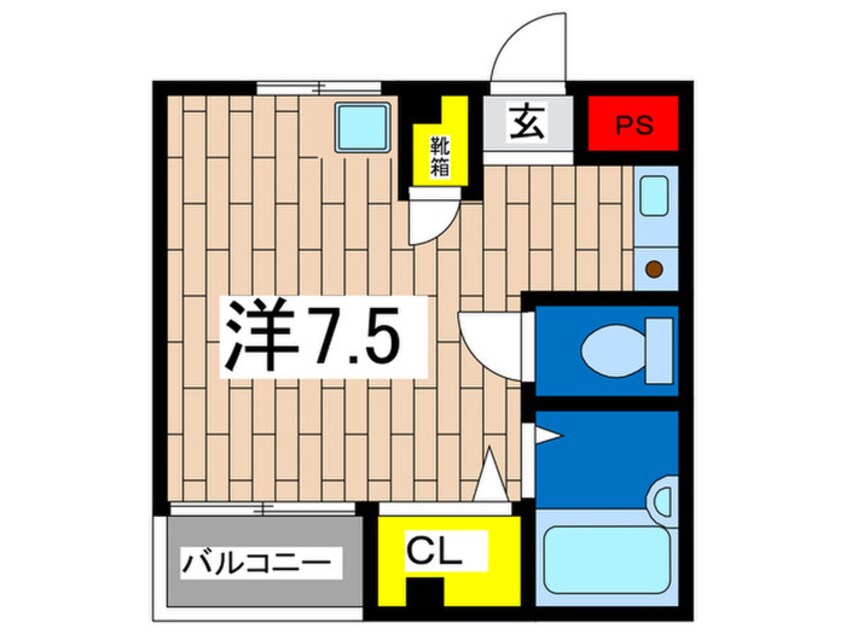 間取図 ゴールデンスピア
