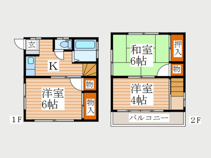 間取図 桜ハウスA棟