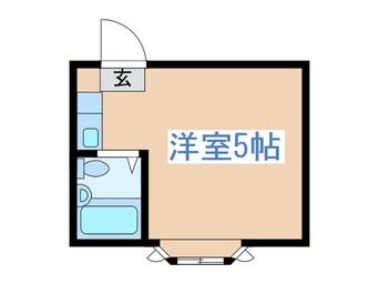 間取図 セゾン沼袋 Ａ