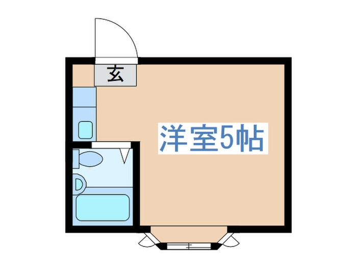 間取り図 セゾン沼袋 Ａ