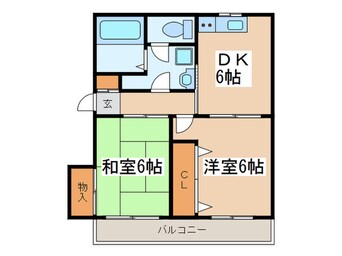 間取図 パークサイドハイツ