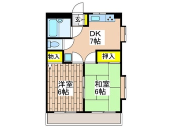 間取図 セレッソコンドミニオ